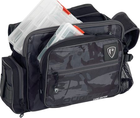 Fox Rage Camo Medium Shoulder Bag inc Boxes (NLU058) Ceny i