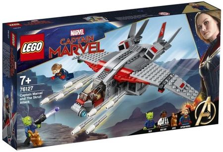 LEGO Marvel 76127 Kapitan Marvel i atak Skrullów 
