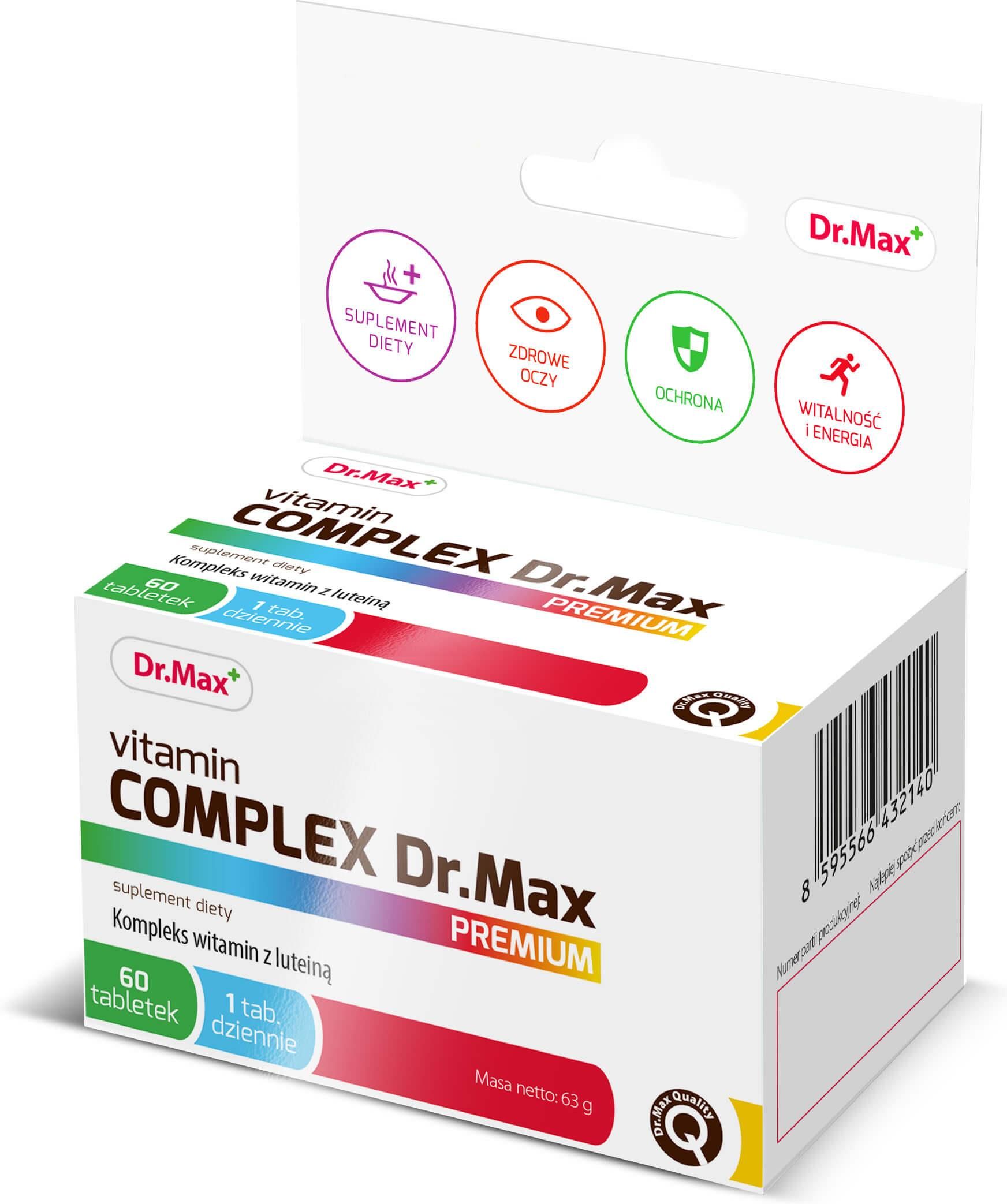 Drmax Vitamin Complex Premium 60 Tabl Opinie I Ceny Na Ceneopl 5714