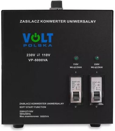 Volt Vp-5000 230V/110V + Soft Start 5k230110500