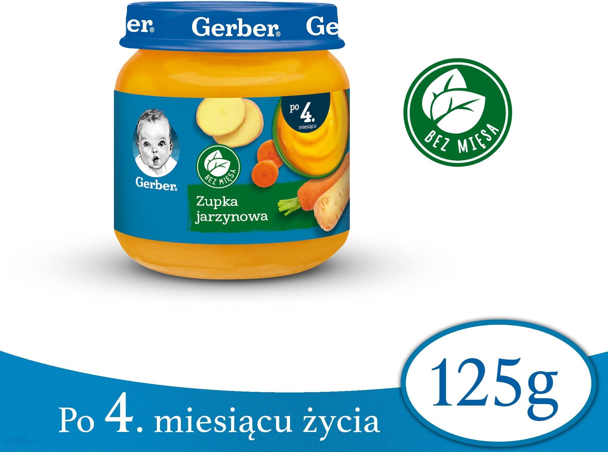 Gerber Zupka Jarzynowa dla niemowląt po 4 Miesiącu 125g