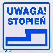 Zdjęcie OBI Znak uwaga stopień - Leśnica