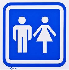 Zdjęcie OBI Znak wc damsko-męski - Miłomłyn