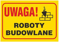 Zdjęcie OBI Znak roboty budowlane - Miłomłyn