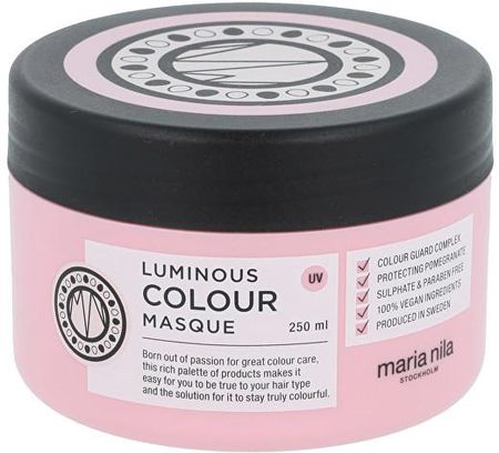 Maria Nila Maseczka Nawilżająca I Odżywcza Do Włosów Farbowanych Luminous Colour Masque 250Ml