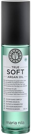 Maria Nila Odżywczy Olej Arganowy Do Włosów Suchych I Zniszczonych True Soft Argan Oil 100 ml