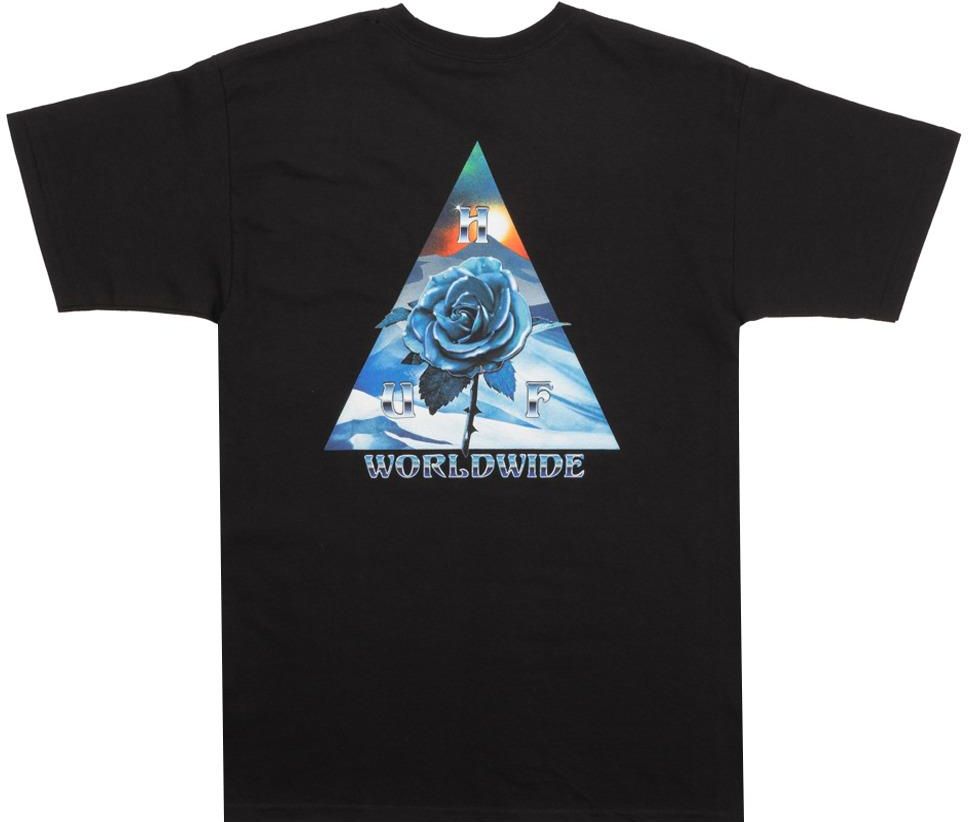 Huf rose t top shirt