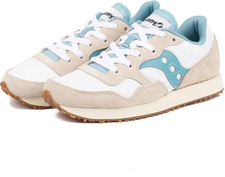 saucony dxn whiteblue trainers