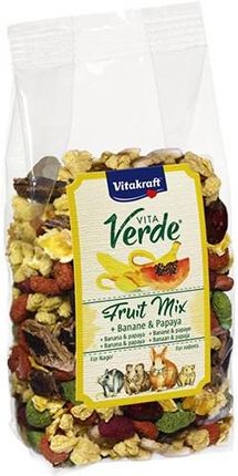 Vitakraft Vita Verde Fruit Mix Przysmak Z Bananem I Papayą Dla Gryzoni 200G