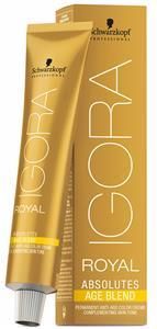 Schwarzkopf Professional Igora Royal Absolutes Trwały krem koloryzujący Anti-Age 7-50 Mittelblond Gold Natur farba do włosów 60 ml  
