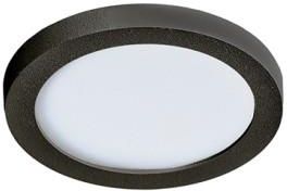 Azzardo Slim 9 Round 3000K Black Ip44 Plafon Led 