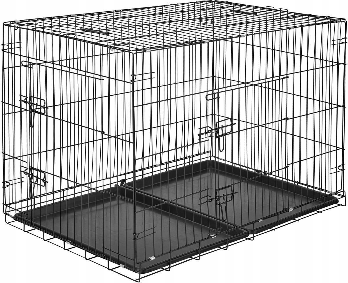 Klatka transportowa metalowa dla psa 402296