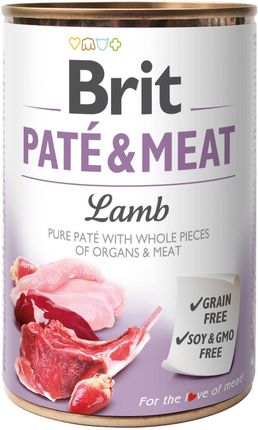 Brit Pate&Meat Lamb 800G