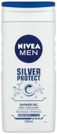 Nivea Żel Pod Prysznic Dla Mężczyzn Silver Protect 250Ml
