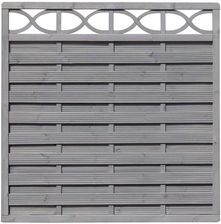 Zdjęcie Werth-Holz Płot Z Ornamentem Milano Szary 180X180Cm - Rzeszów