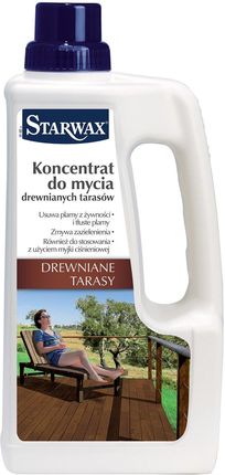 Starwax Koncentrat Do Mycia Drewnianych Tarasów 1 L