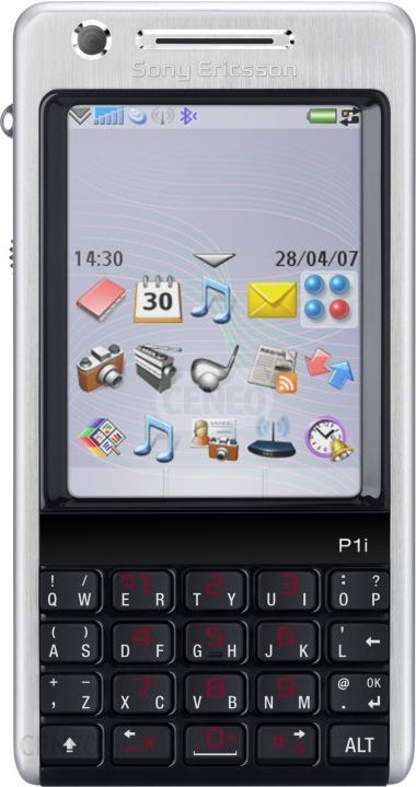 Sony Ericsson P1i Srebrny Opinie I Ceny Na Ceneo Pl
