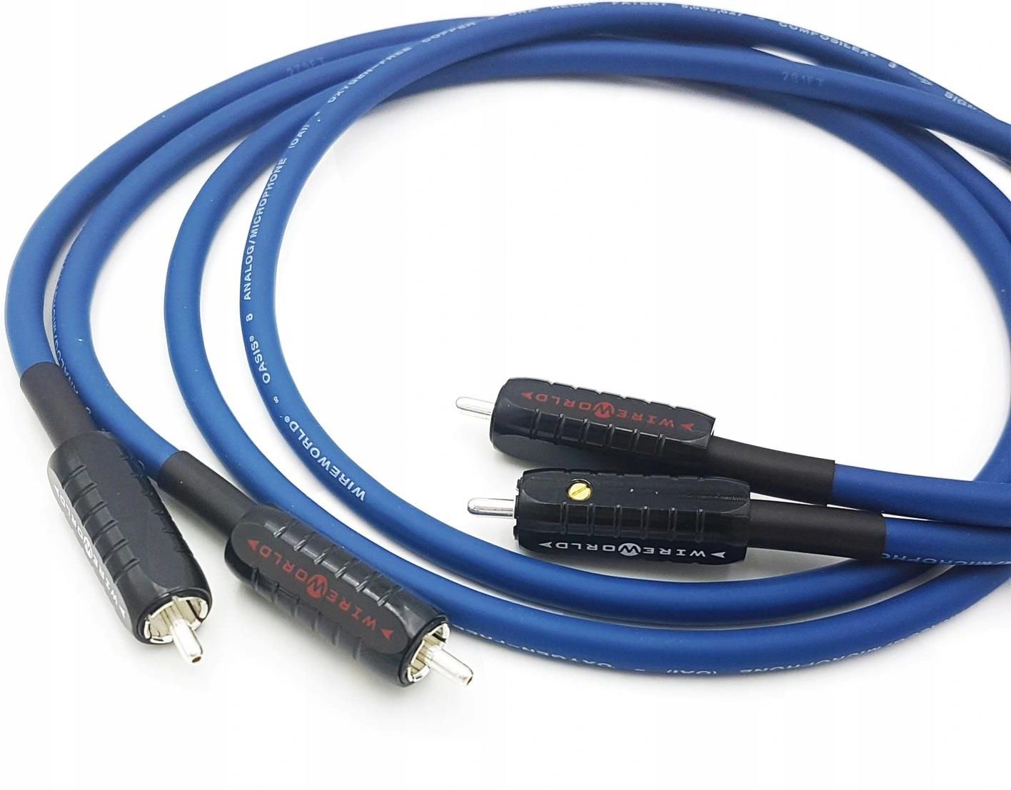 0 RCA Oasis Wireworld (OAI) Cable 1m Interconnect Cables