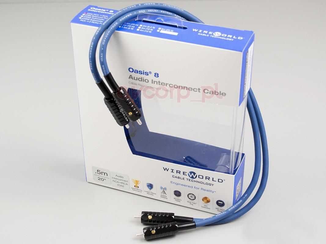 Wireworld Oasis 8 (OAI) - RCA (1m) - Opinie i ceny na Ceneo.pl