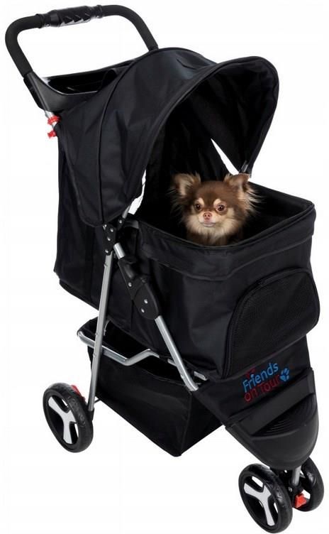 Trixie wózek transporter dla psa kota do 11 kg - zdjęcie 12 Trixie wózek transporter dla psa kota do 11 kg