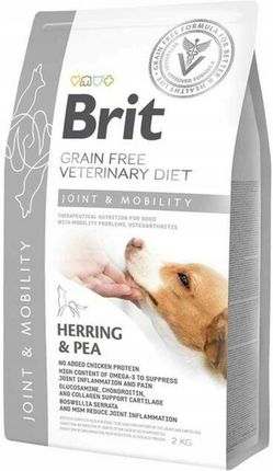 Brit Veterinary Diet Joint&Mobility Herring&Pea 2Kg