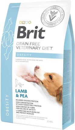 Brit Veterinary Diet Obesity Lamb&Pea 2Kg