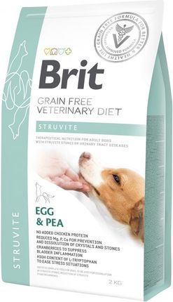 Brit Veterinary Diet Struvite Egg&Pea 2Kg