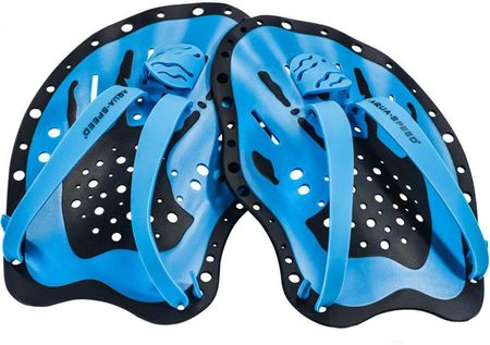 Aqua-Speed Płetwy Na Ręce Do Pływania Swim Paddle Niebieskie 01 148