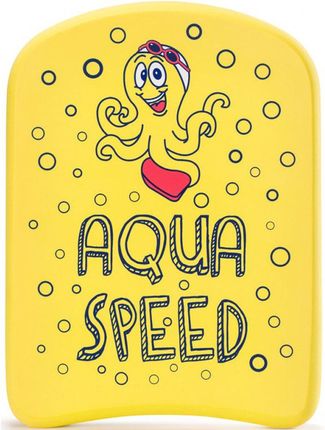 Aqua-Speed Deska Do Pływania Kiddie Żółta Octopus 186