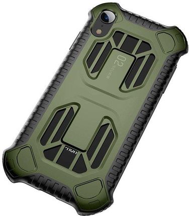 Baseus Cold Front Cooling Case Etui Z Otworami Wentylacyjnymi Apple Iphone Xr (Wiapiph61-Lf06) - Zielony