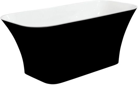 Besco Assos Black&White 160x70cm Biało-Czarna korek Chrom (WMD160ABW)