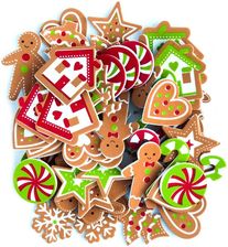 Zdjęcie Dpcraft Naklejki Z Pianki Z Nadrukiem Pierniczki I Cukierki 60 Szt  - Rydzyna