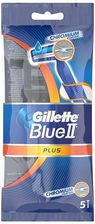 Zdjęcie Gillette Blue Ii Plus Maszynki Do Golenia Jednorazowe 5Szt - Brusy