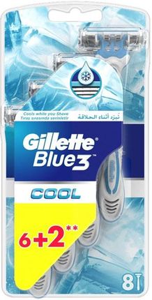 Gillette Blue 3 Plus Cool maszynki jednorazowe 8 sztuk