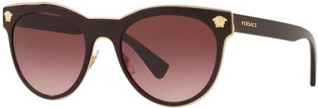 Okulary Przeciwsłoneczne Versace VE 2198 MEDUSA CHARM 12528H - Burgundy