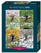 Heye Puzzle 2000El. Cztery Pory Roku