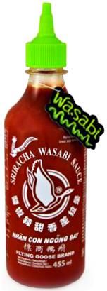 Flying Goose Sos Chili Sriracha Z Wasabi Bardzo Ostry 455Ml
