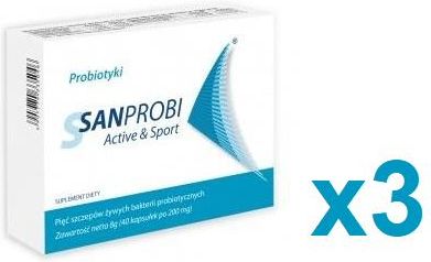 SANPROBI Active Sport 3x40 kaps