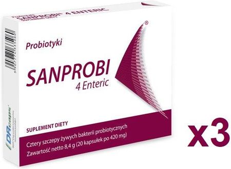 Sanprobi 4 Enteric 3x20 kaps
