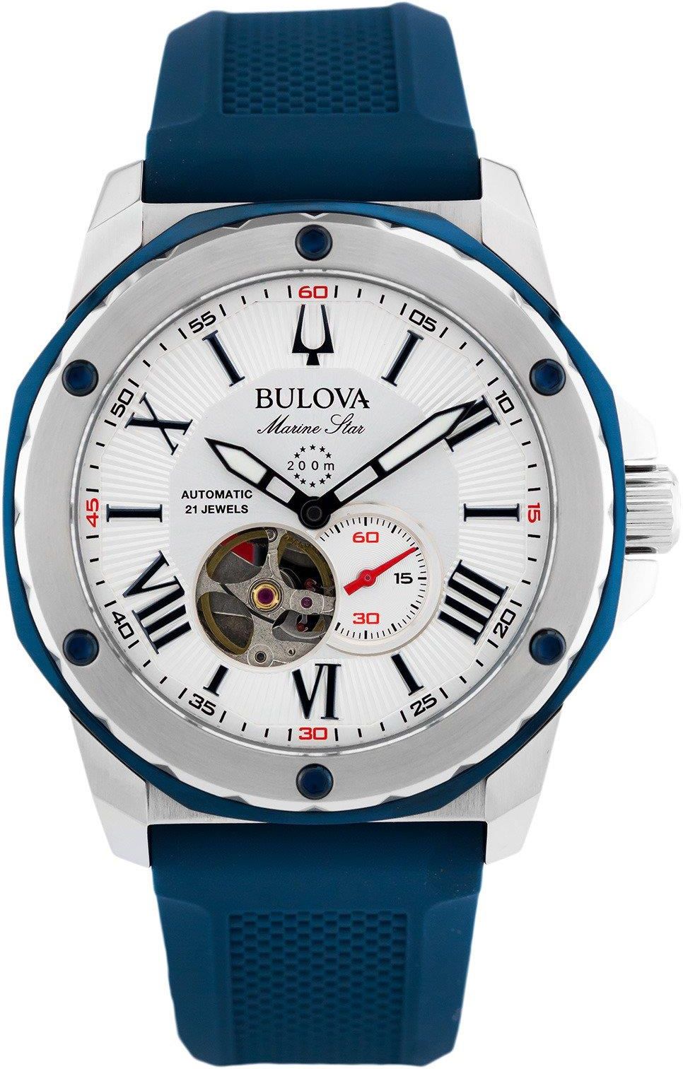 Bulova marine 2025 star 98a225