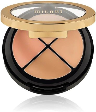 Milani CONCEAL + PERFECT ALL-IN-ONE CONCEALER KIT Paleta korektorów 02 Light to Medium