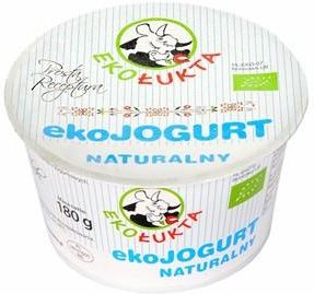 Eko Łukta Jogurt Naturalny Bio 180G