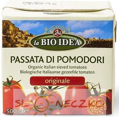 La Bio Idea Przecier Pomidorowy Passata W Kartonie 500ml