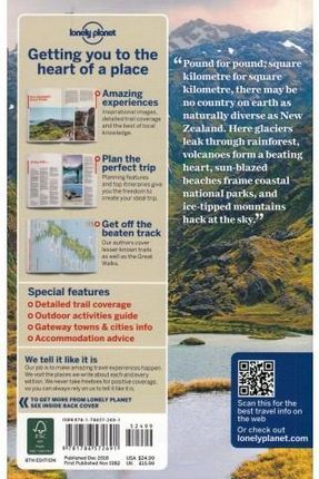 Lonely Planet Hiking & Tramping in New Zealand (Lonely Planet)