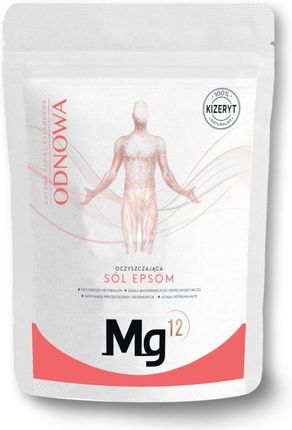 Mg12 Sól Epsom 100% kizeryt Odnowa 4kg