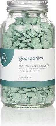georganics Tabletki do płukania jamy ustnej zielona mięta 720 Tabletek