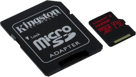 KINGSTON microSD 512GB Canvas React UHS-I V30 A1 (SDCR512GBSP)
