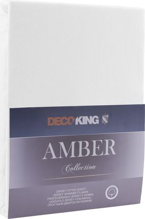 Decoking Prześcieradło Amber White R 180X200 Cm