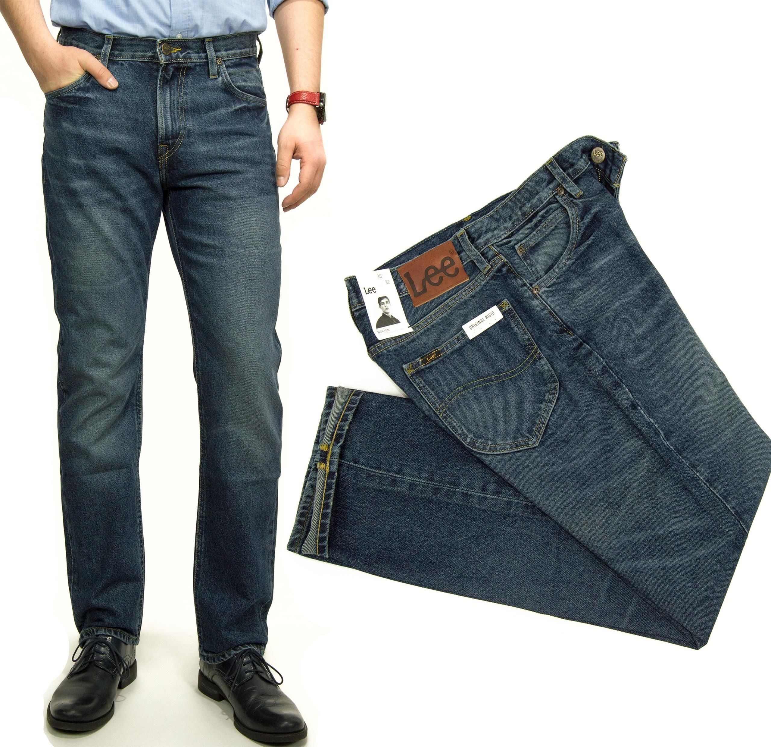 Lee Morton Vintage spodnie jeansy Relaxed W31 L32 Ceny i opinie