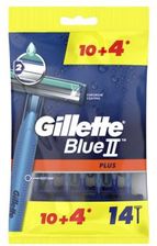 Zdjęcie Gillette Blue Ii Plus Maszynki Jednorazowe Dla Mężczyzn 14Szt - Wejherowo